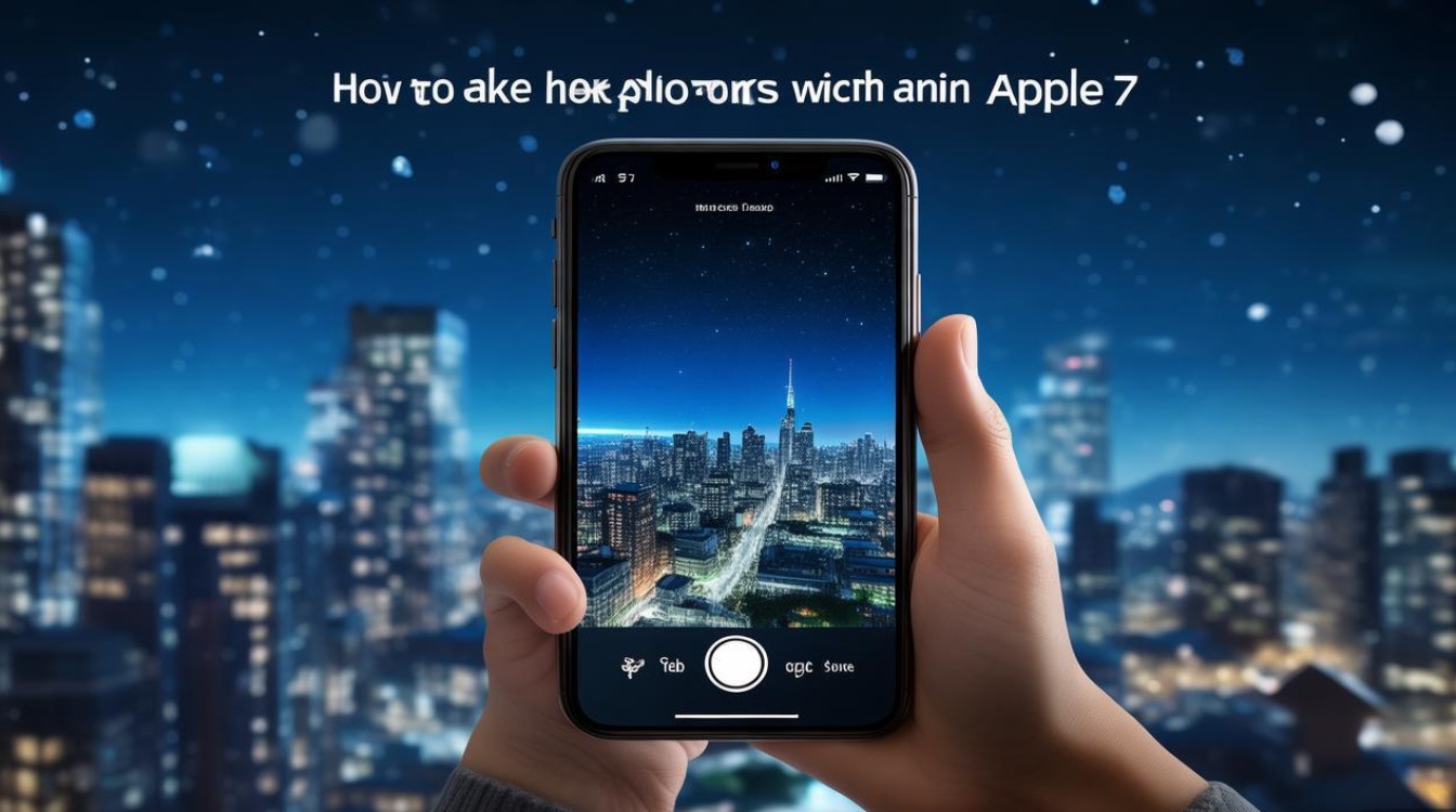 苹果7手机怎么照夜景