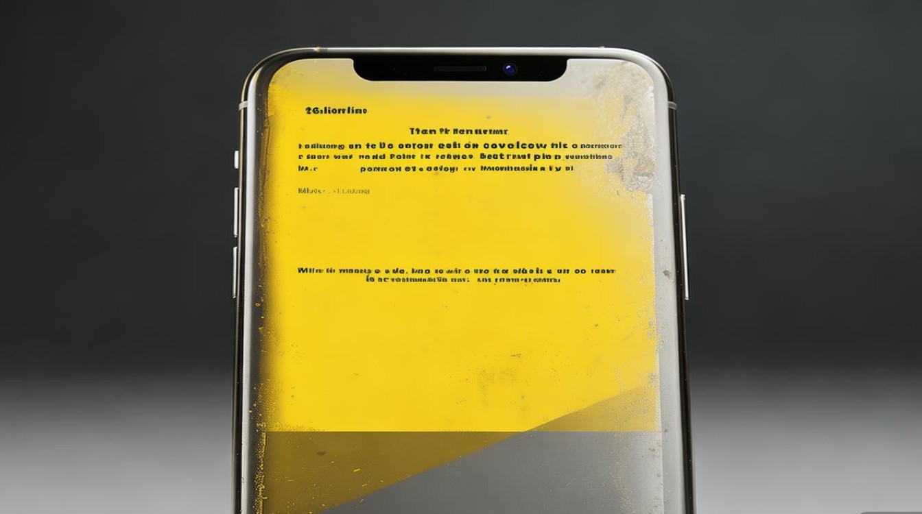 苹果7手机怎么变黄了