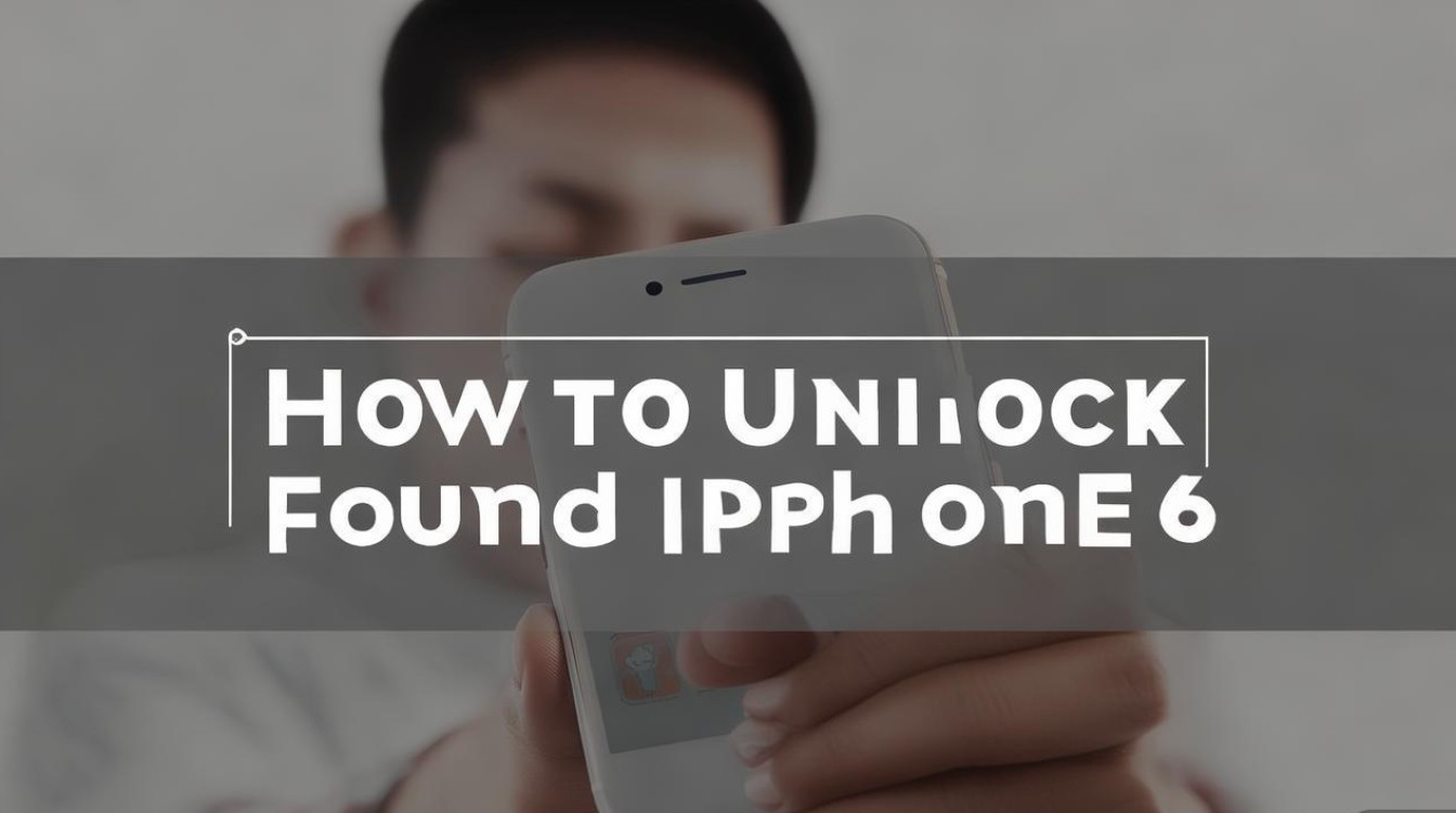 捡来的苹果六怎么解锁？需要密码或刷机才能用吗？