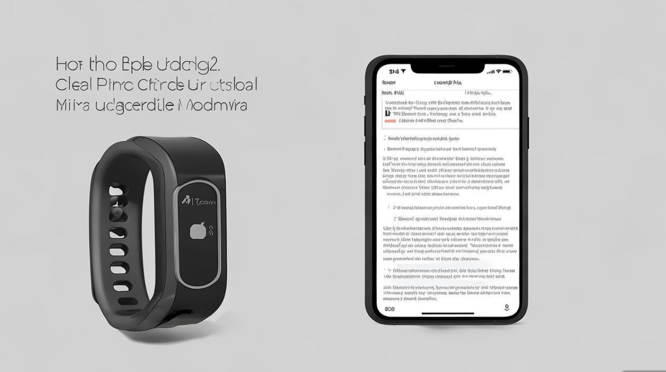 小米手环2连接苹果手机升级教程步骤是什么?