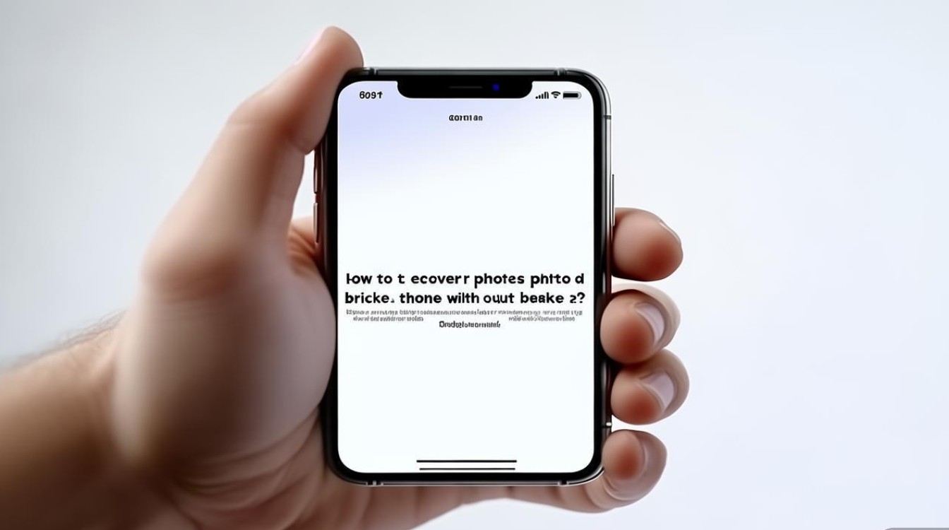 苹果手机无备份刷机后,照片怎么恢复?