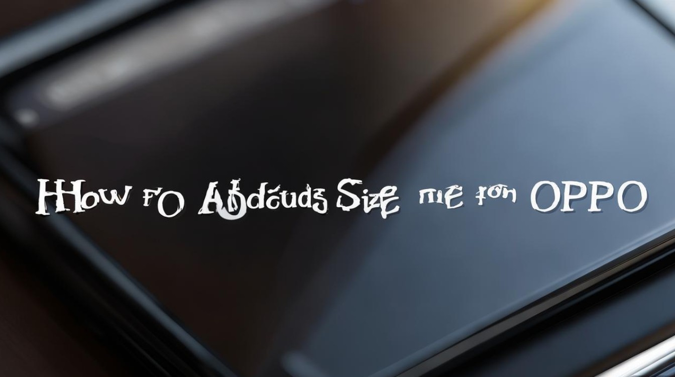 OPPO手机怎么调大字体？系统设置里字体大小怎么调？