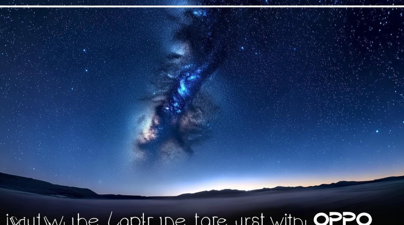 怎么能用OPPO手机拍出清晰星空照片？
