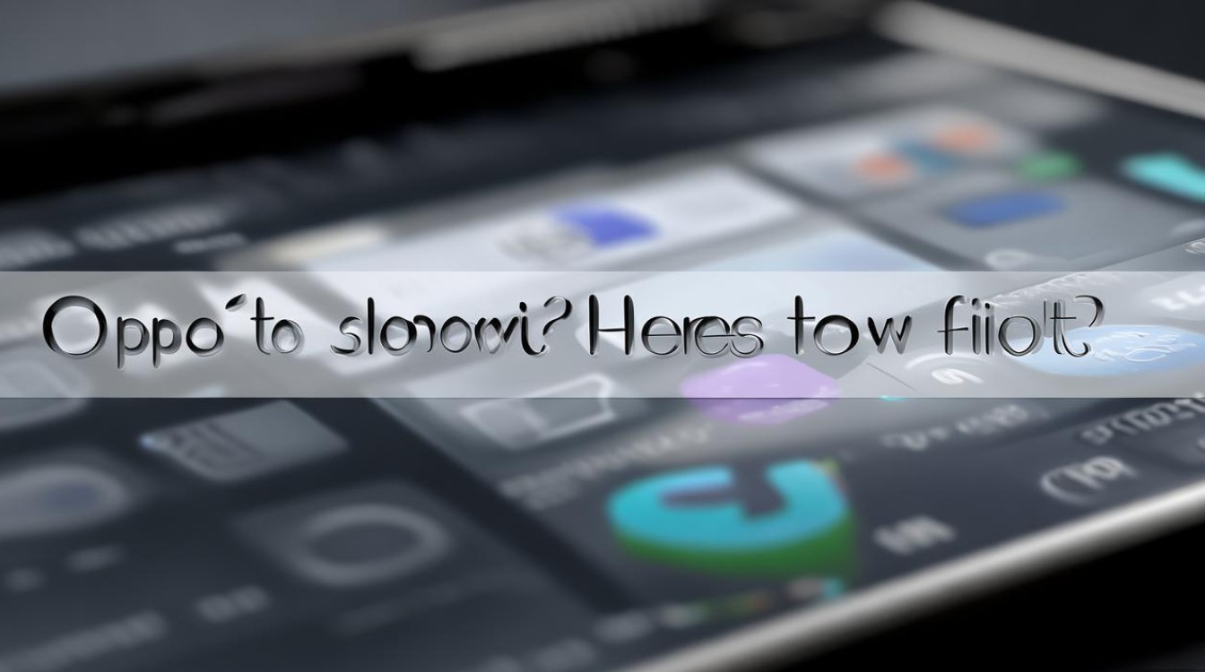 oppo手机用着太卡怎么办?教你几招轻松解决流畅问题