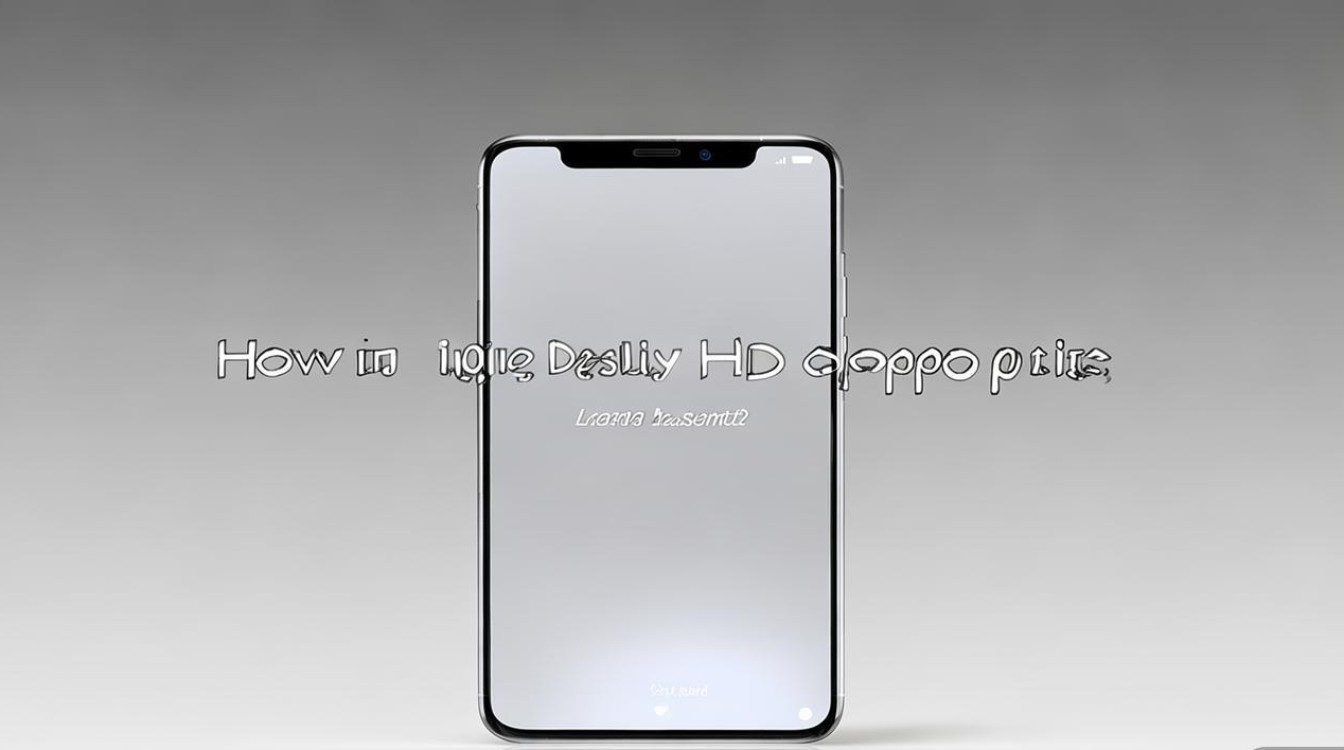 oppo手机不显示hd怎么办?