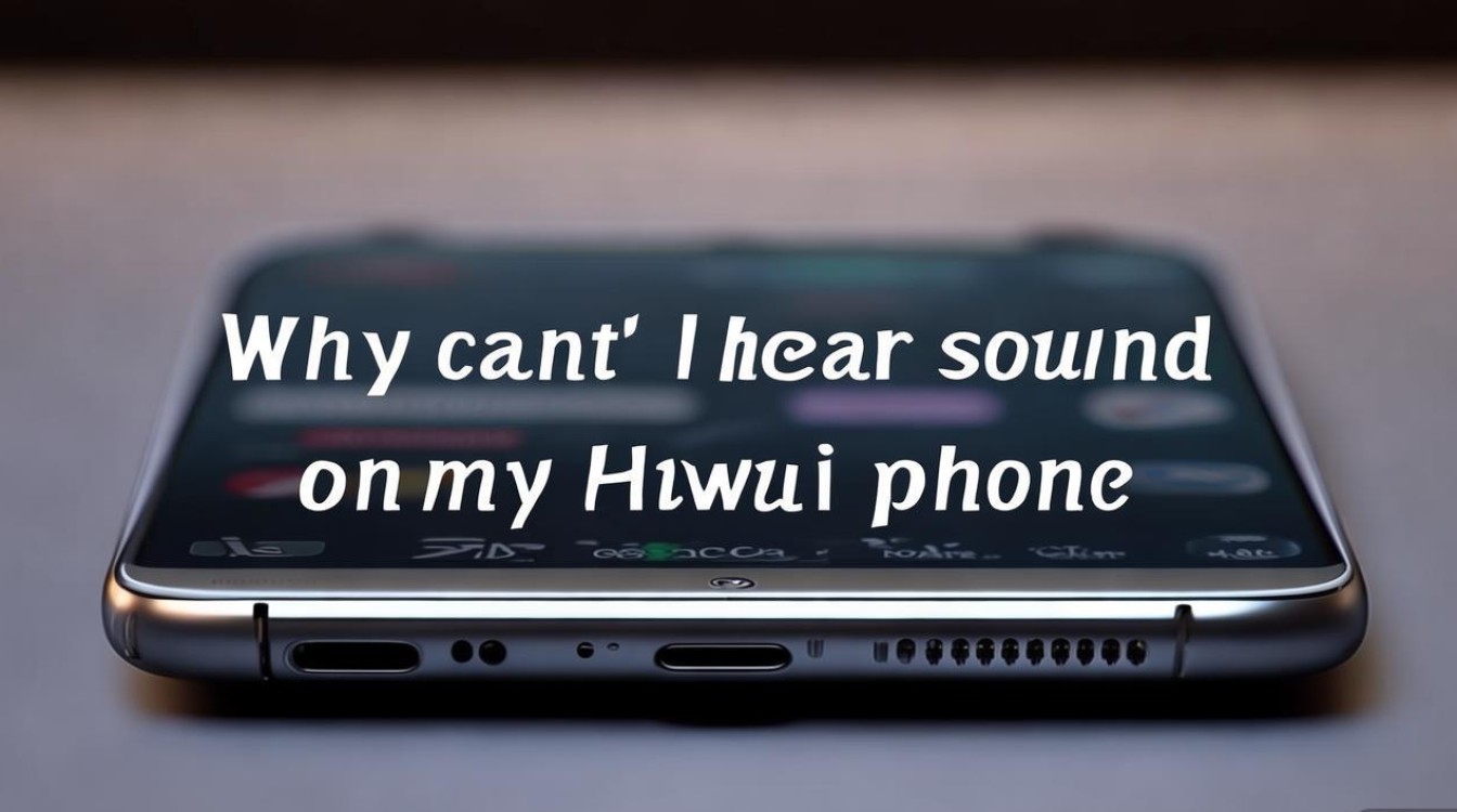 华为手机突然没声音了？怎么办啊？