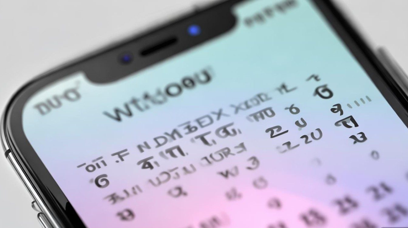 苹果6锁屏阳历怎么调出来显示?