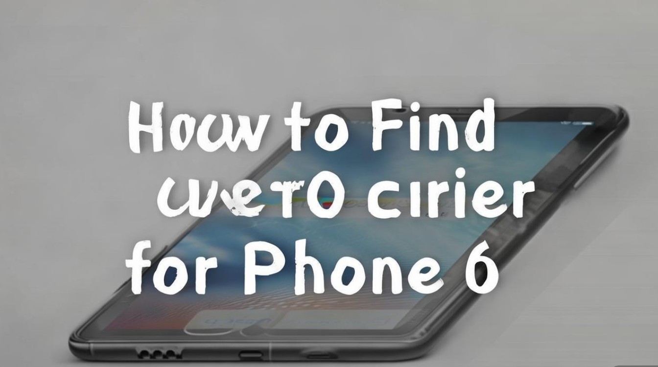 苹果6手机怎么找运营商?教你3步快速查询当前网络运营商!