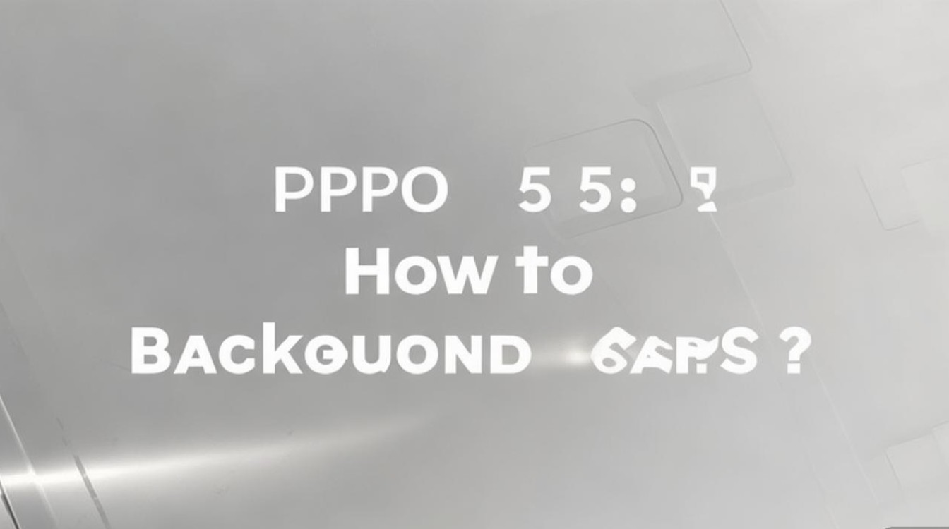 oppo5手机怎么彻底关闭后台应用?