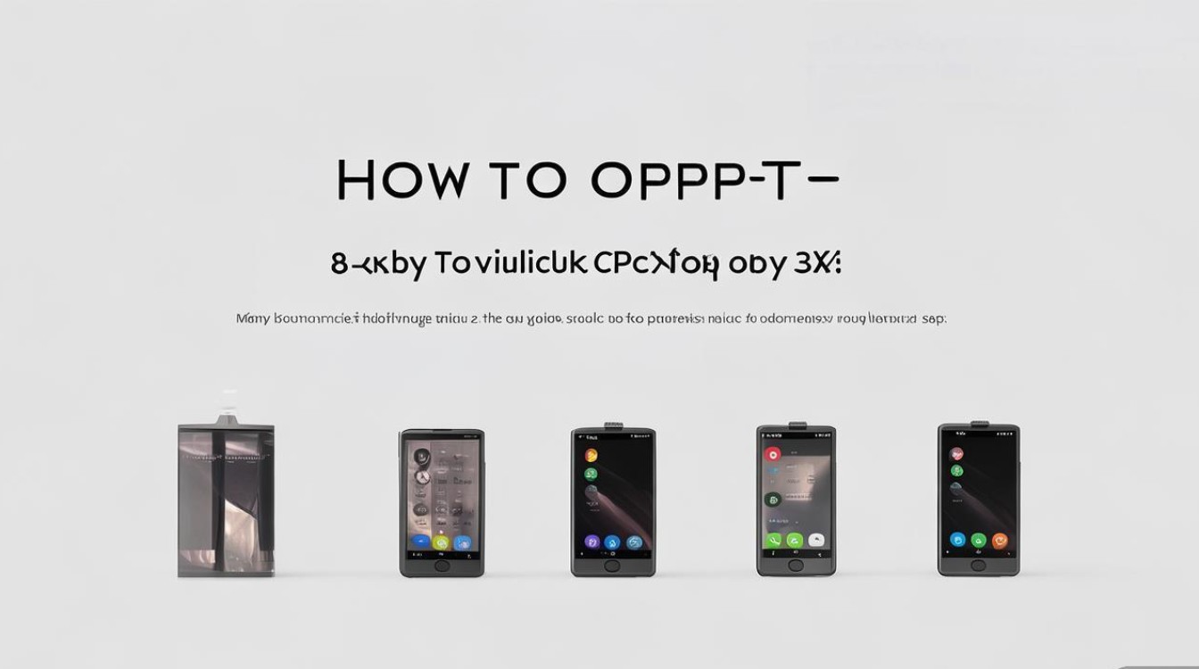 Oppo3x怎么解锁?详细步骤与方法是什么?