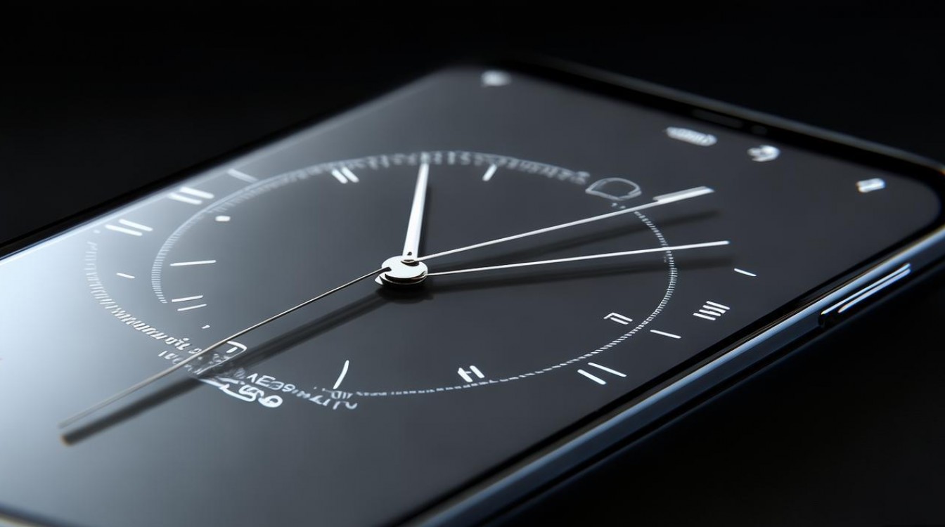 oppo手机时钟界面如何添加自定义文字？