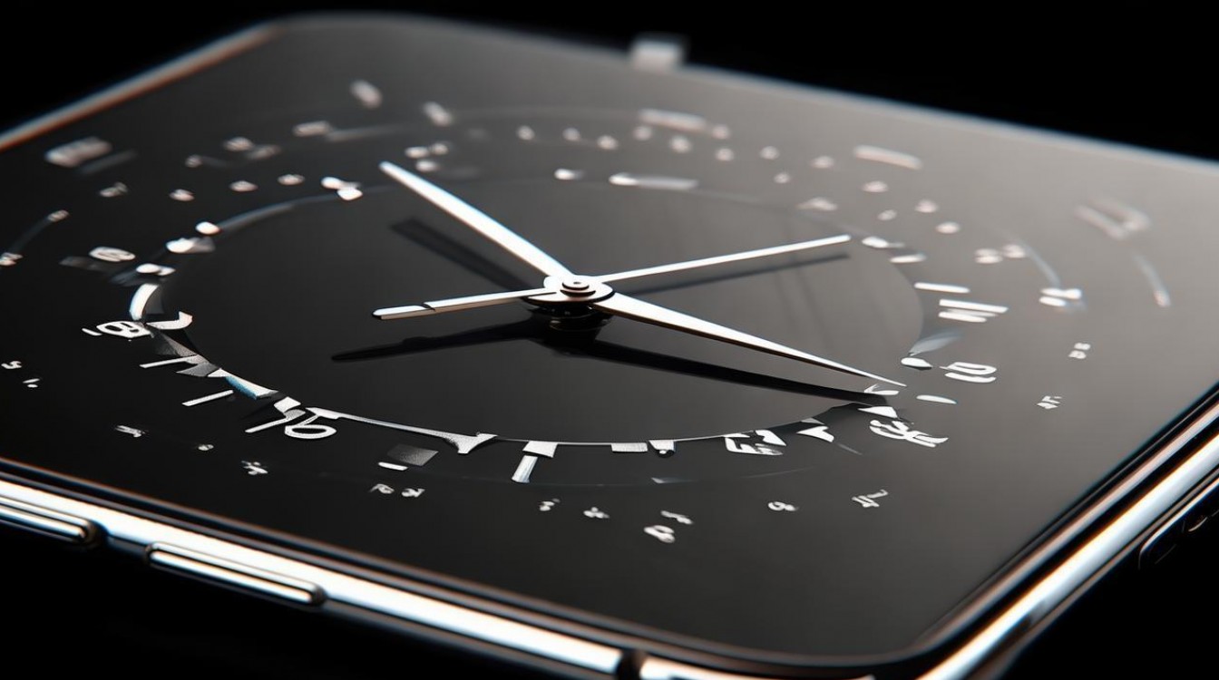 oppo手机时钟界面如何添加自定义文字？