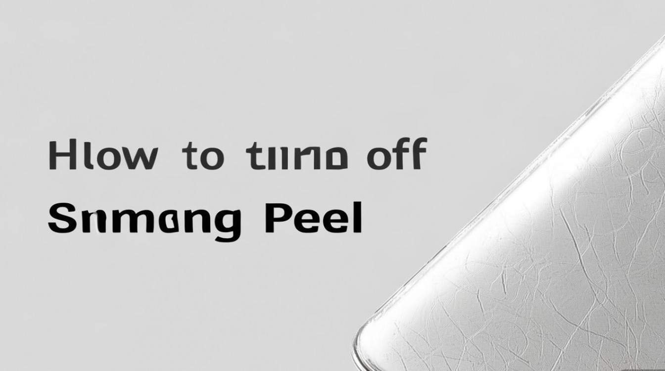 三星peel怎么关闭?开关在哪?求详细步骤!