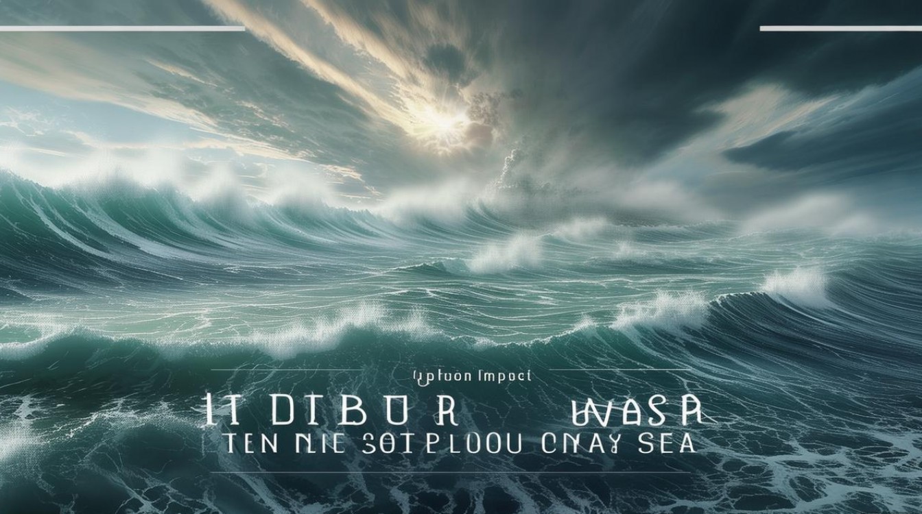 受台风影响 南海将出现13米狂浪