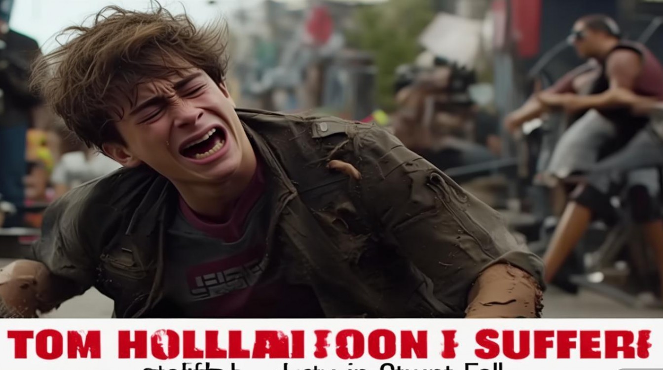 荷兰弟在片场摔倒疑似头部开裂