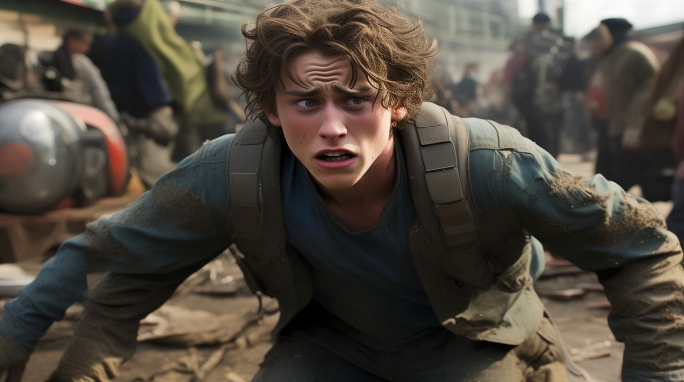 荷兰弟在片场摔倒疑似头部开裂