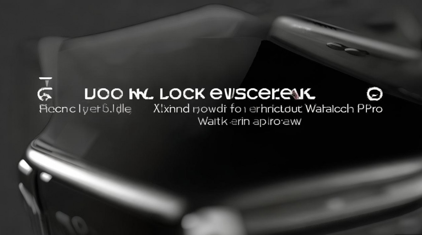 小米Watch S1 Pro怎么锁屏?锁屏方法步骤详解