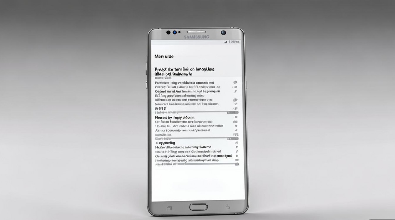 三星Note5怎么设置语言？系统语言切换步骤详解