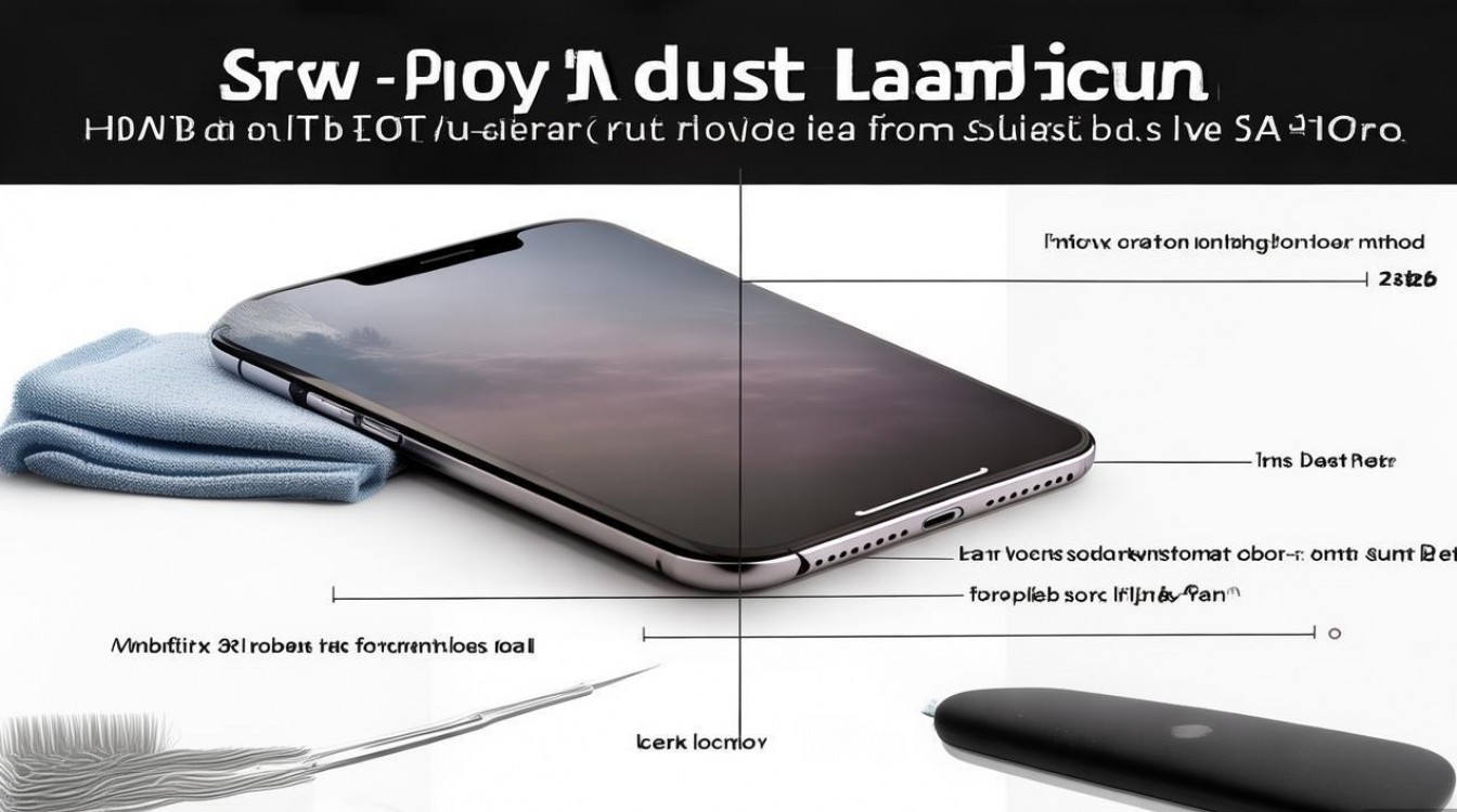 苹果手机屏幕缝隙灰尘怎么自己清洗不伤机?