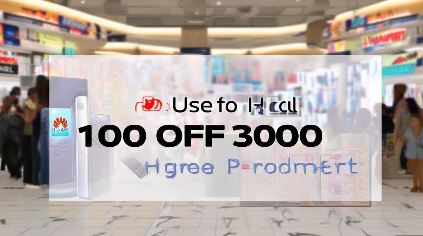 华为100抵300优惠券怎么用？使用步骤和条件详解