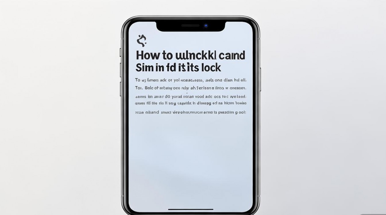 苹果手机sim卡已锁定怎么解锁?教你3步解决!