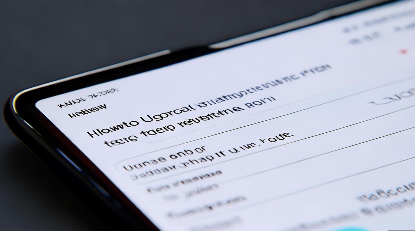 华为手机ROM升级教程,新手如何安全操作?