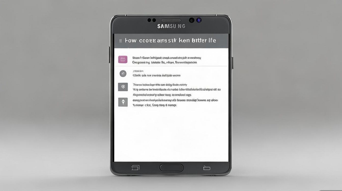 三星Note5怎么省电？省电技巧与续航优化方法分享
