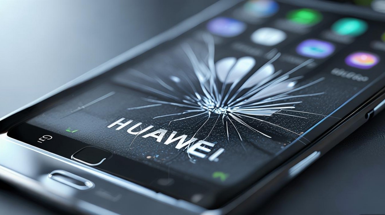 华为触摸屏裂了，自己能修吗？