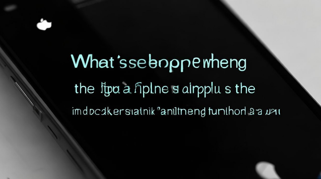 苹果手机开机卡苹果logo后黑屏,咋解决?