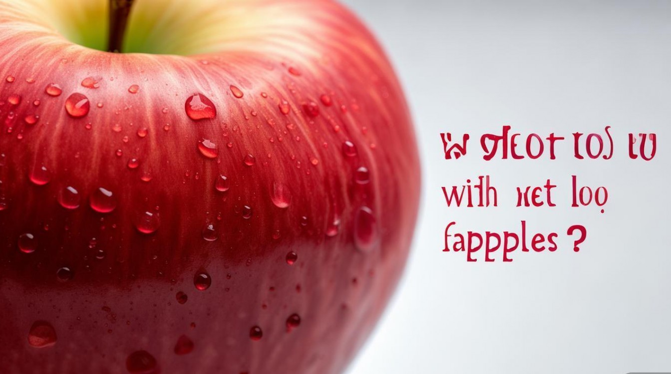 苹果湿水了还能吃吗?教你3招快速处理!