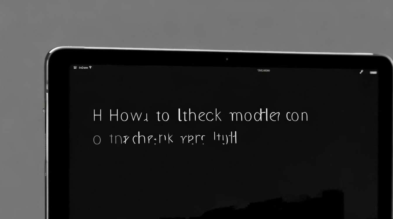 苹果平板怎么看型号?在哪里查具体型号参数?