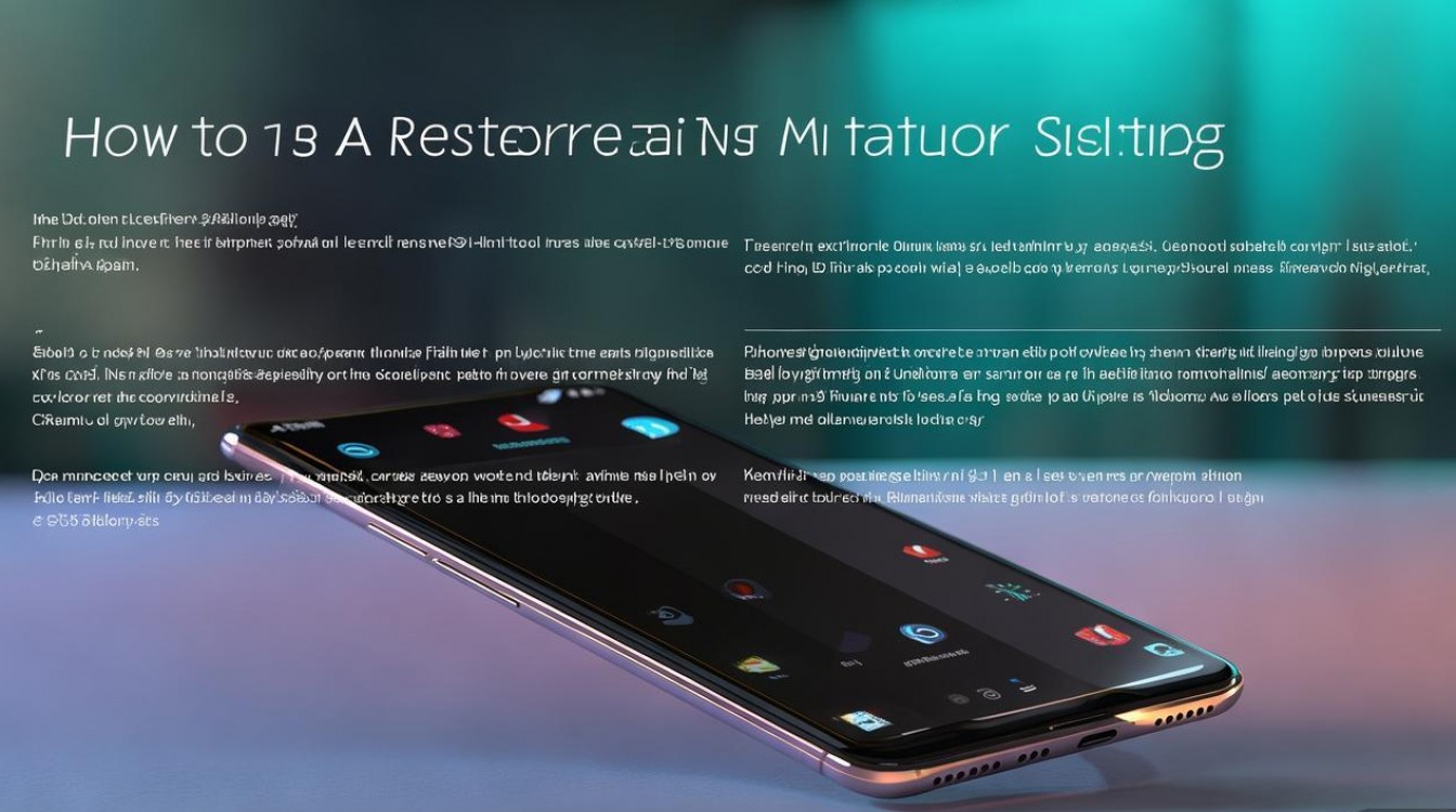 小米13恢复出厂设置会丢失数据吗?怎么操作才安全?