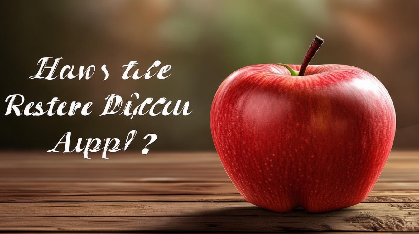 苹果没有最近删除怎么恢复?30字内解决疑问