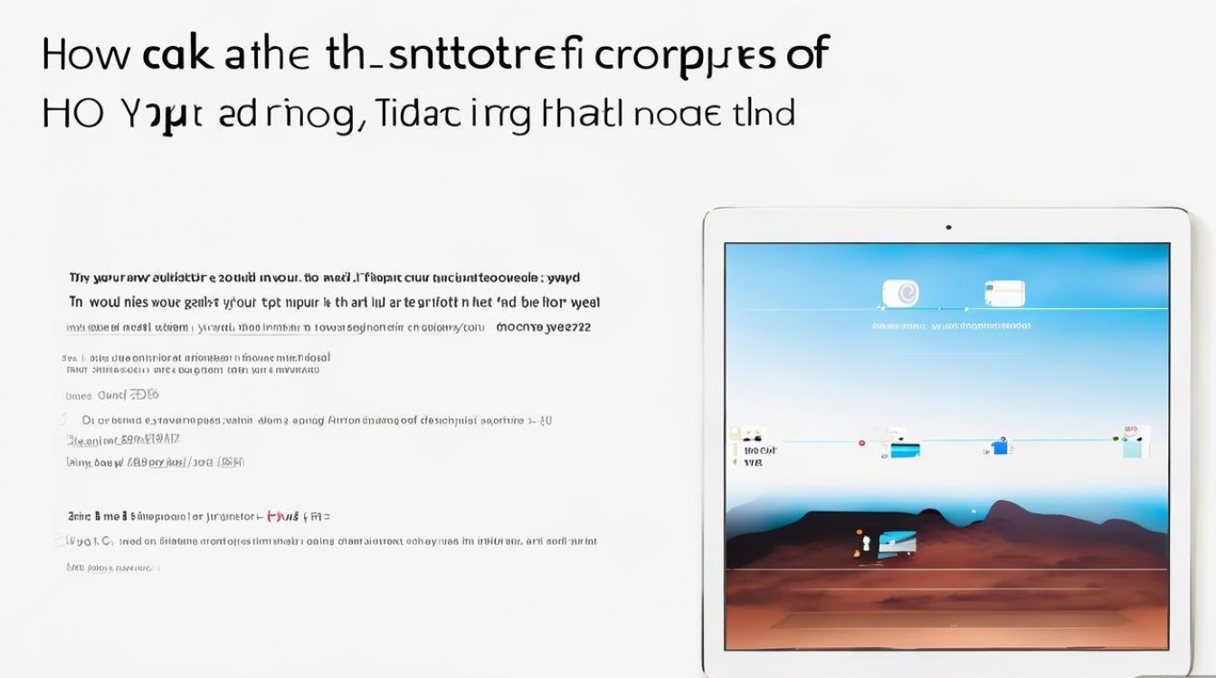 苹果iPad截图怎么弄?新手必看详细步骤教程