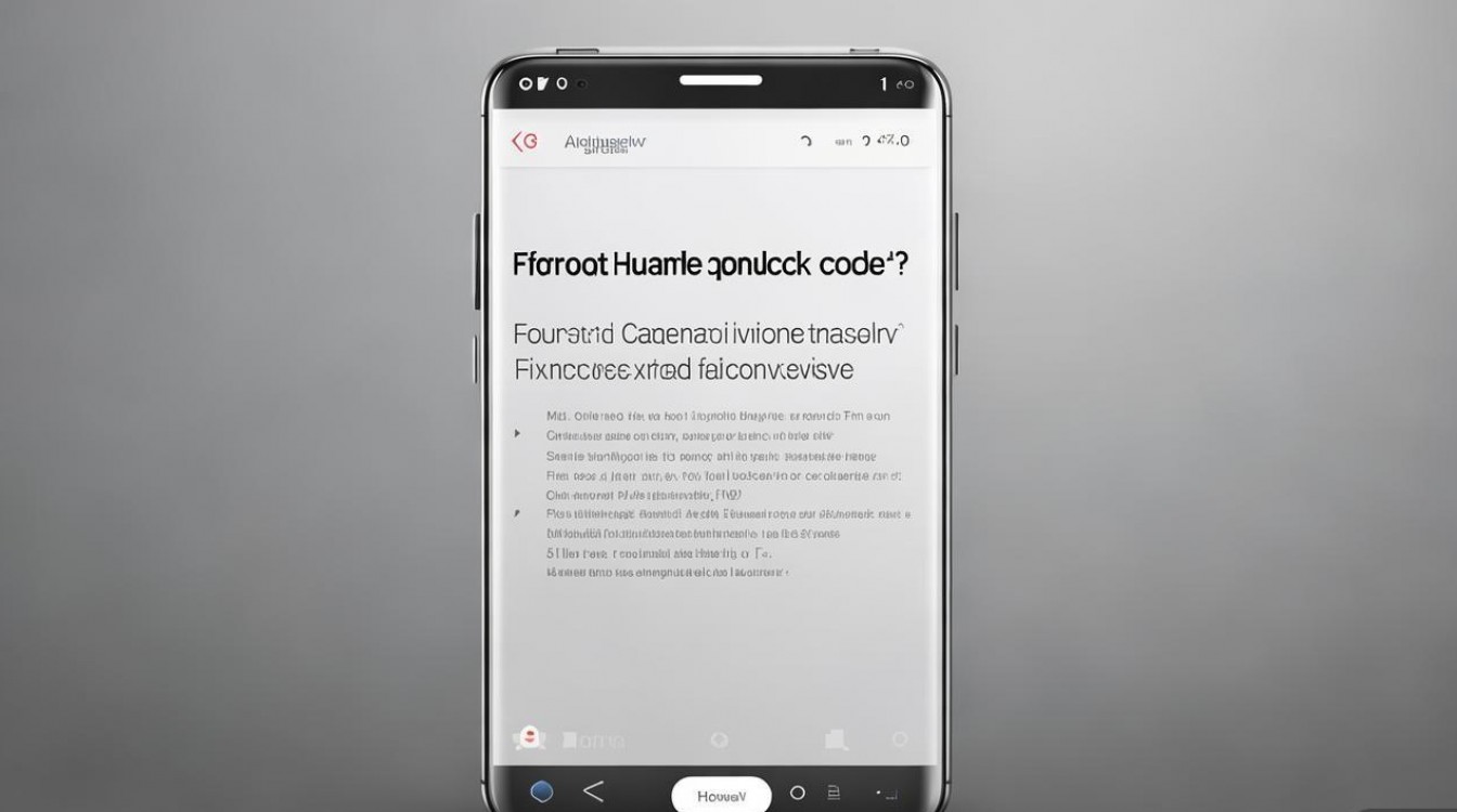 华为手机解锁码忘记了怎么找回？