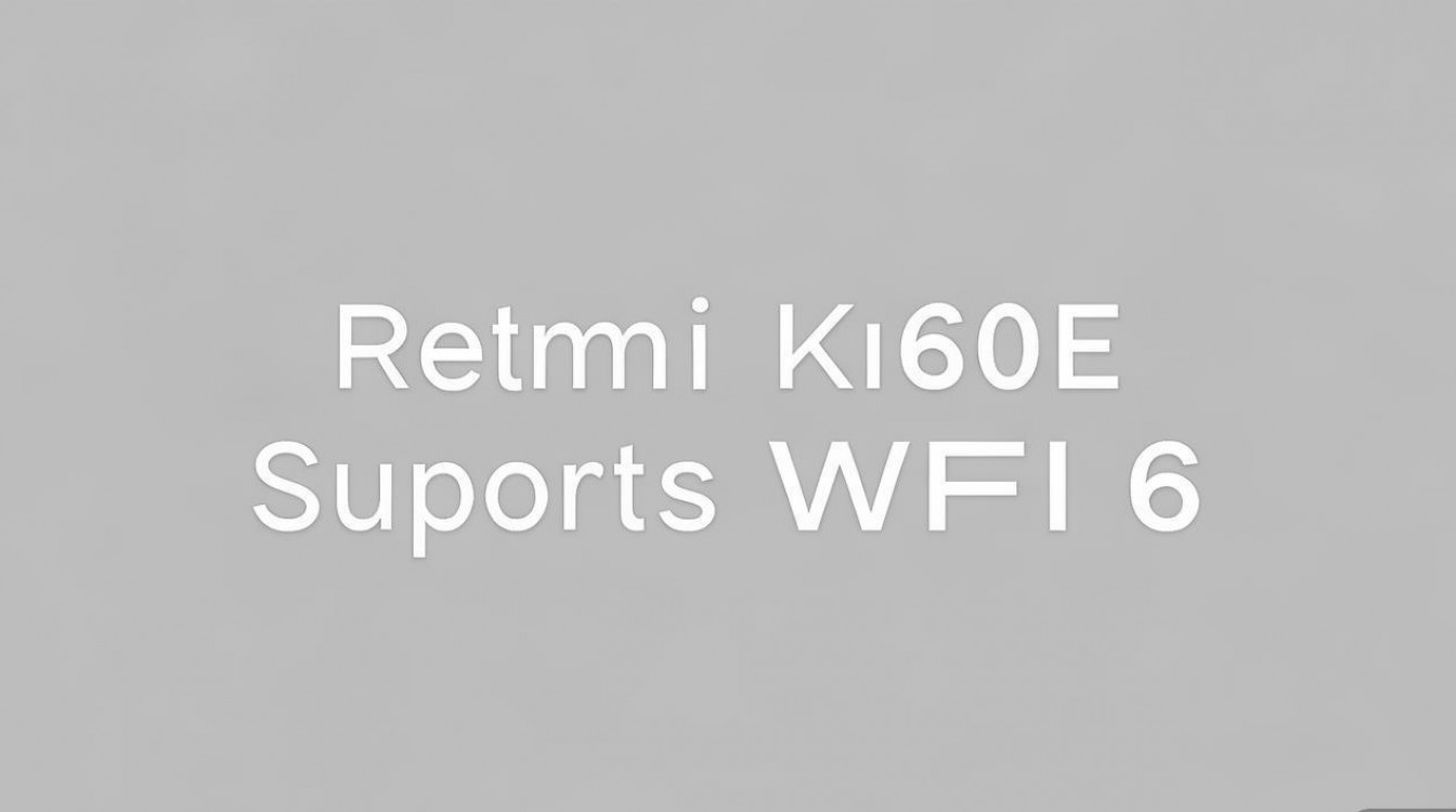 红米K60E支持WiFi6吗?实际WiFi6速度表现如何?