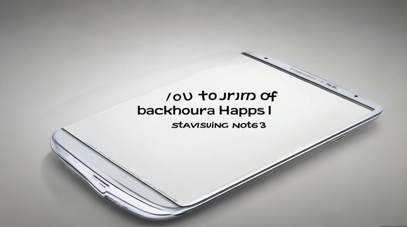 三星Note3如何彻底关闭后台程序不卡顿?