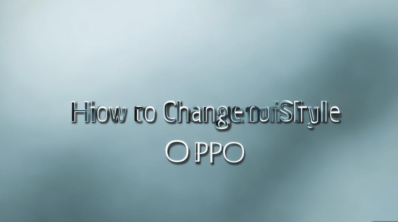 oppo手机怎么改变字体样式？系统字体更换方法详解