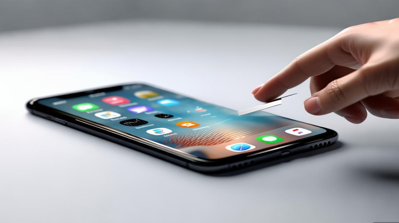 苹果6splus怎么移动图标到屏幕任意位置?