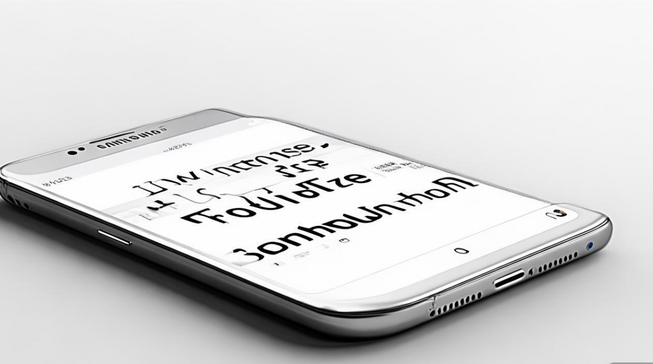 三星手机怎么放大字体？设置里找不到字体大小选项怎么办？