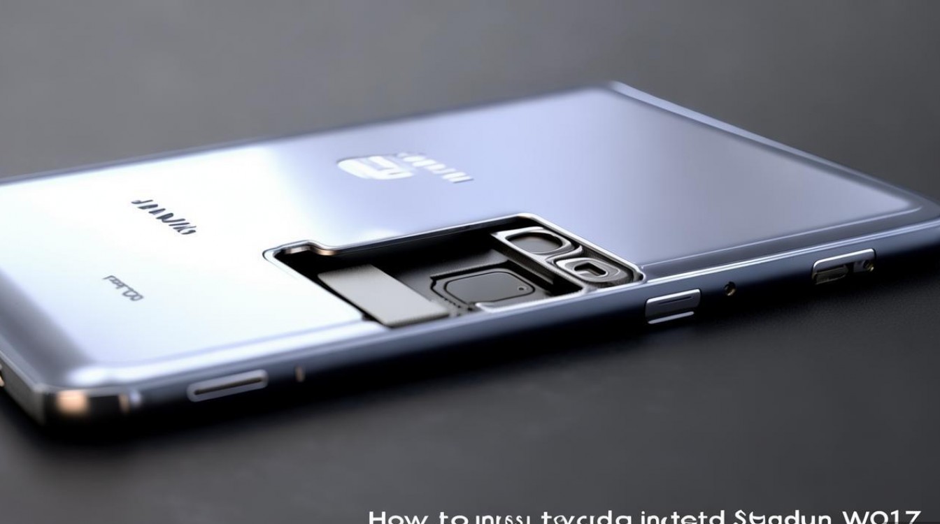 三星w2017怎么插两张卡?双卡槽位置与操作步骤详解