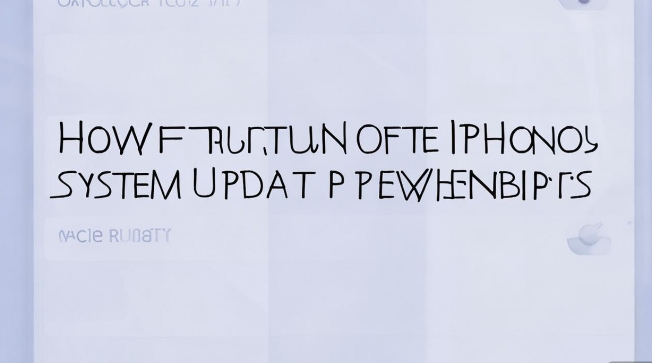 苹果手机怎么永久关闭系统更新提醒？