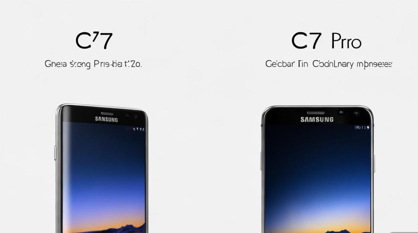 三星C7和C7pro具体区别在哪？处理器、相机这些配置差多少？