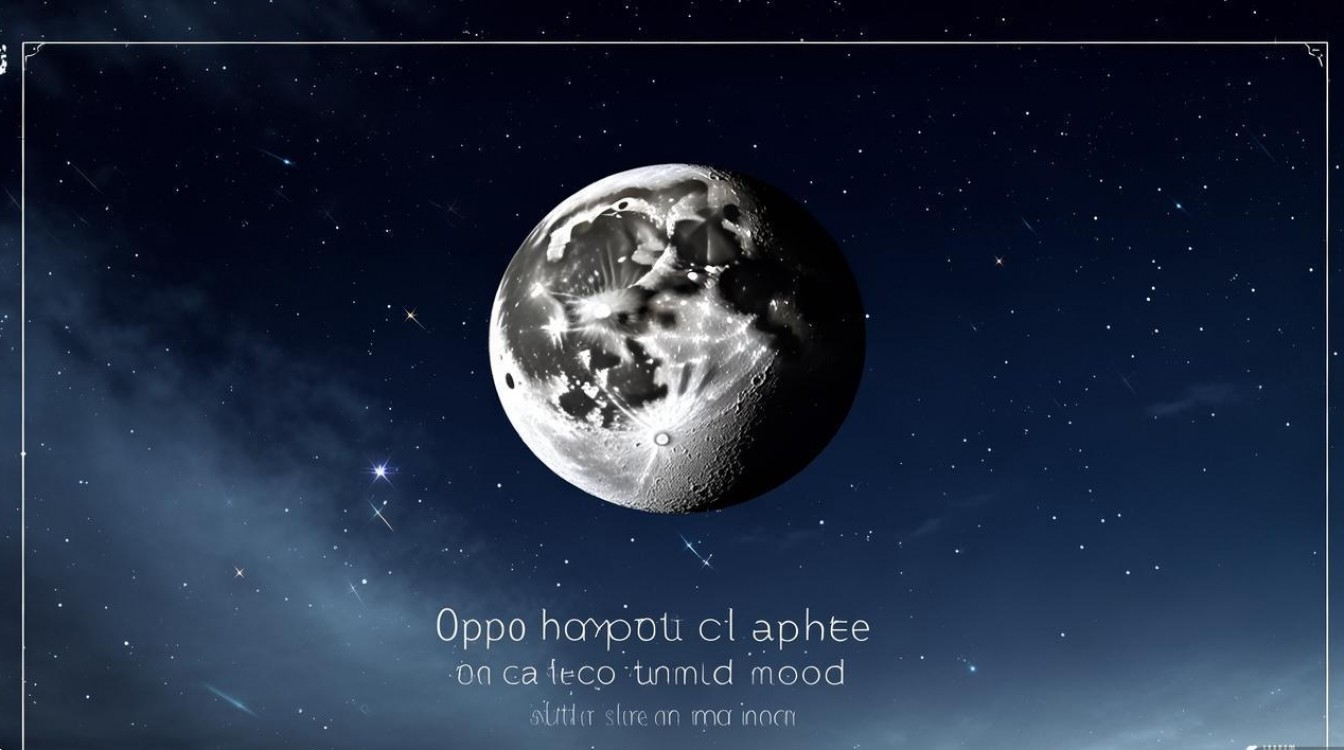 oppo手机怎么拍星空月亮?新手也能学的技巧有哪些?