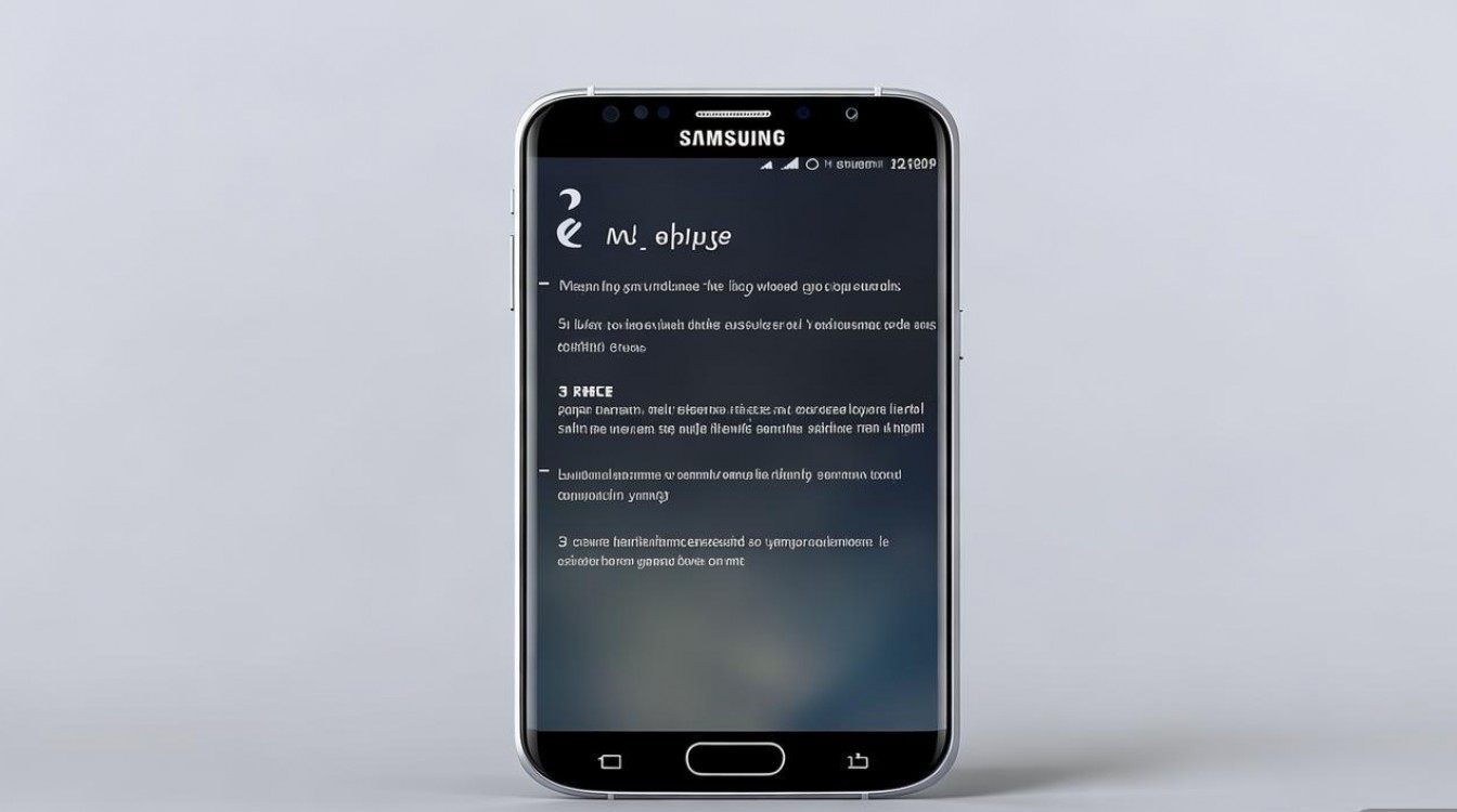 三星2017手机怎么用?功能设置与使用技巧详解