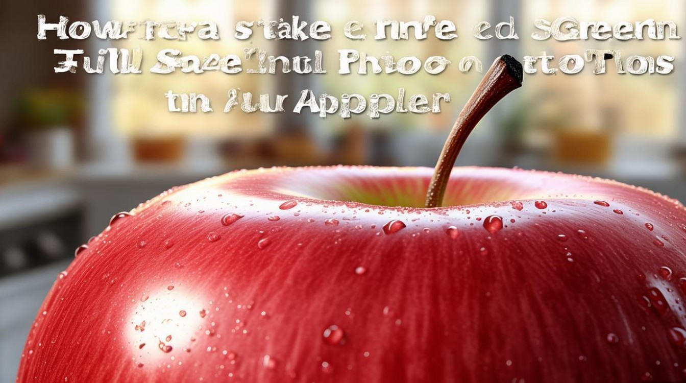 苹果手机怎么拍满屏照片?教你设置方法让照片铺满屏幕。