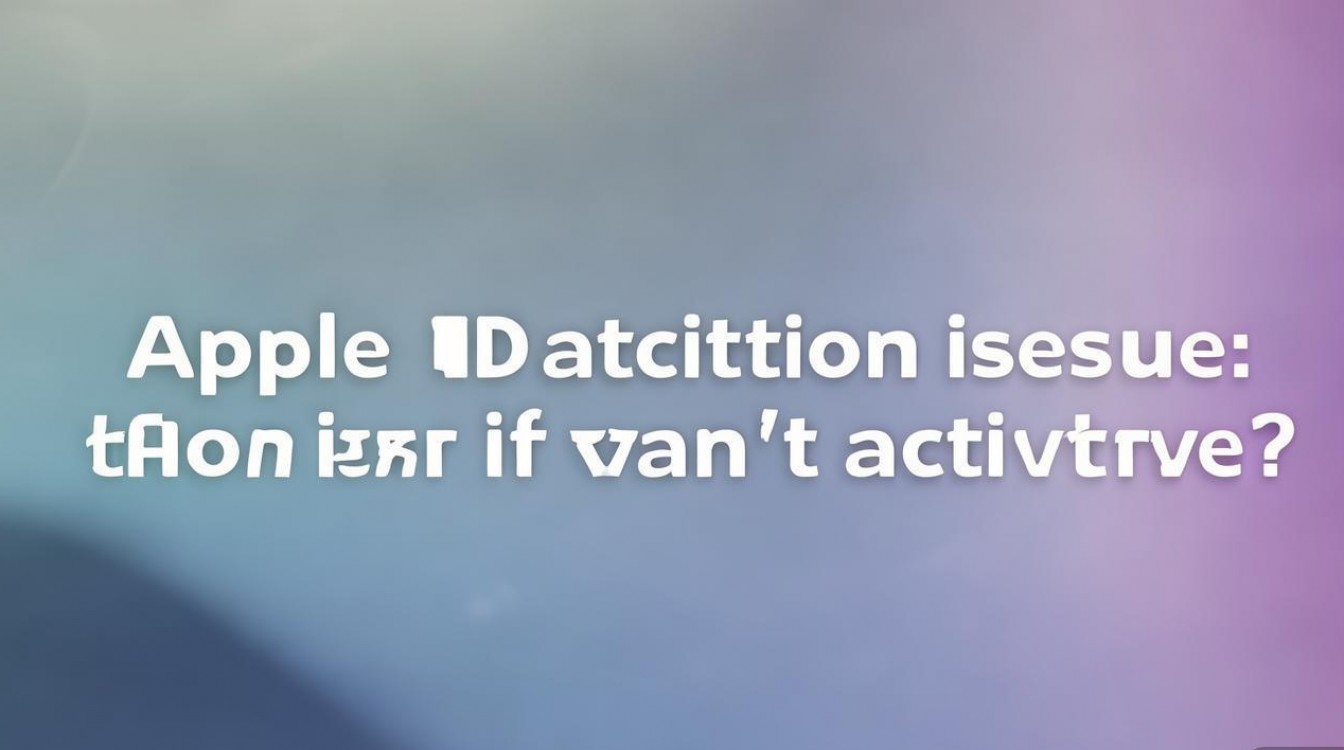 苹果新ID激活不了怎么办？教你解决激活失败问题