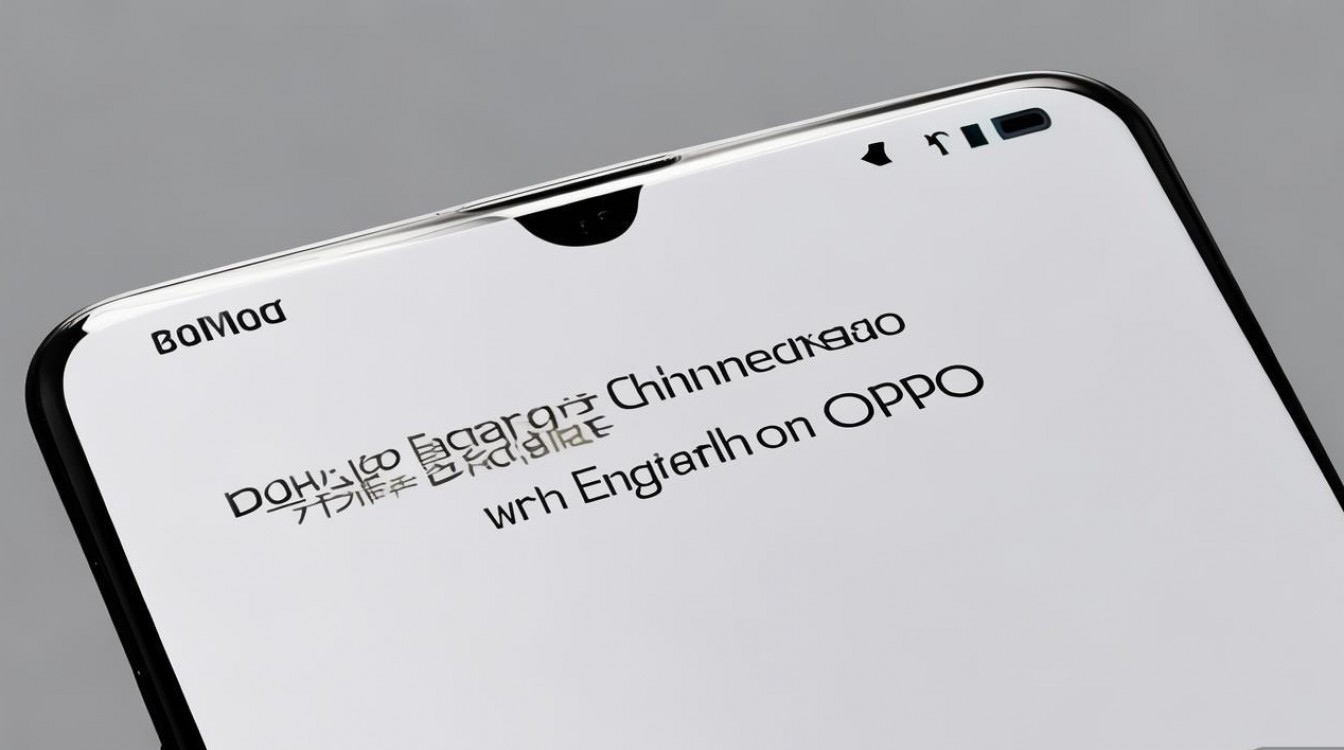 oppo手机系统如何将中文界面切换为英文显示？