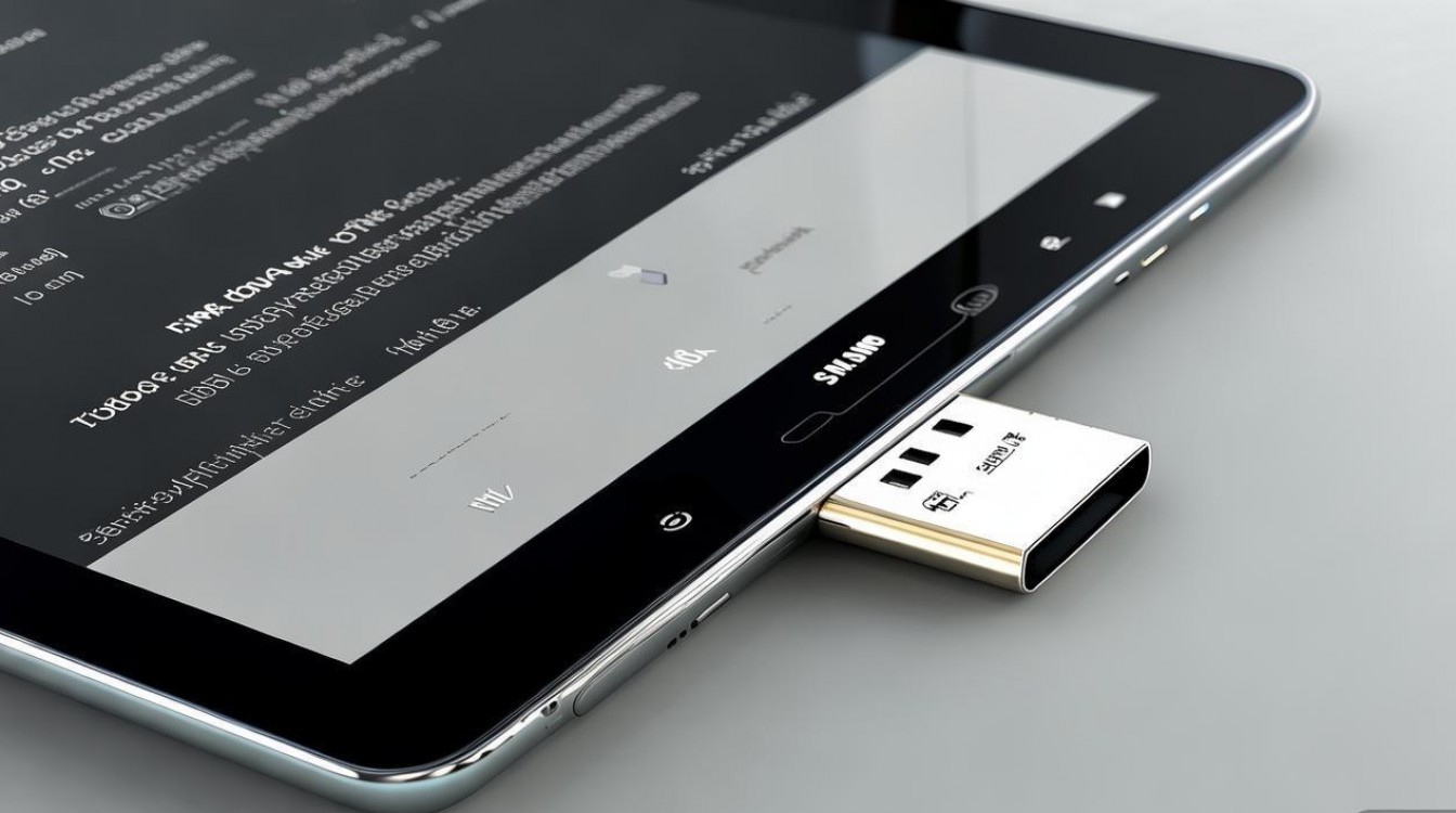 三星平板如何切换U盘模式连接设备?