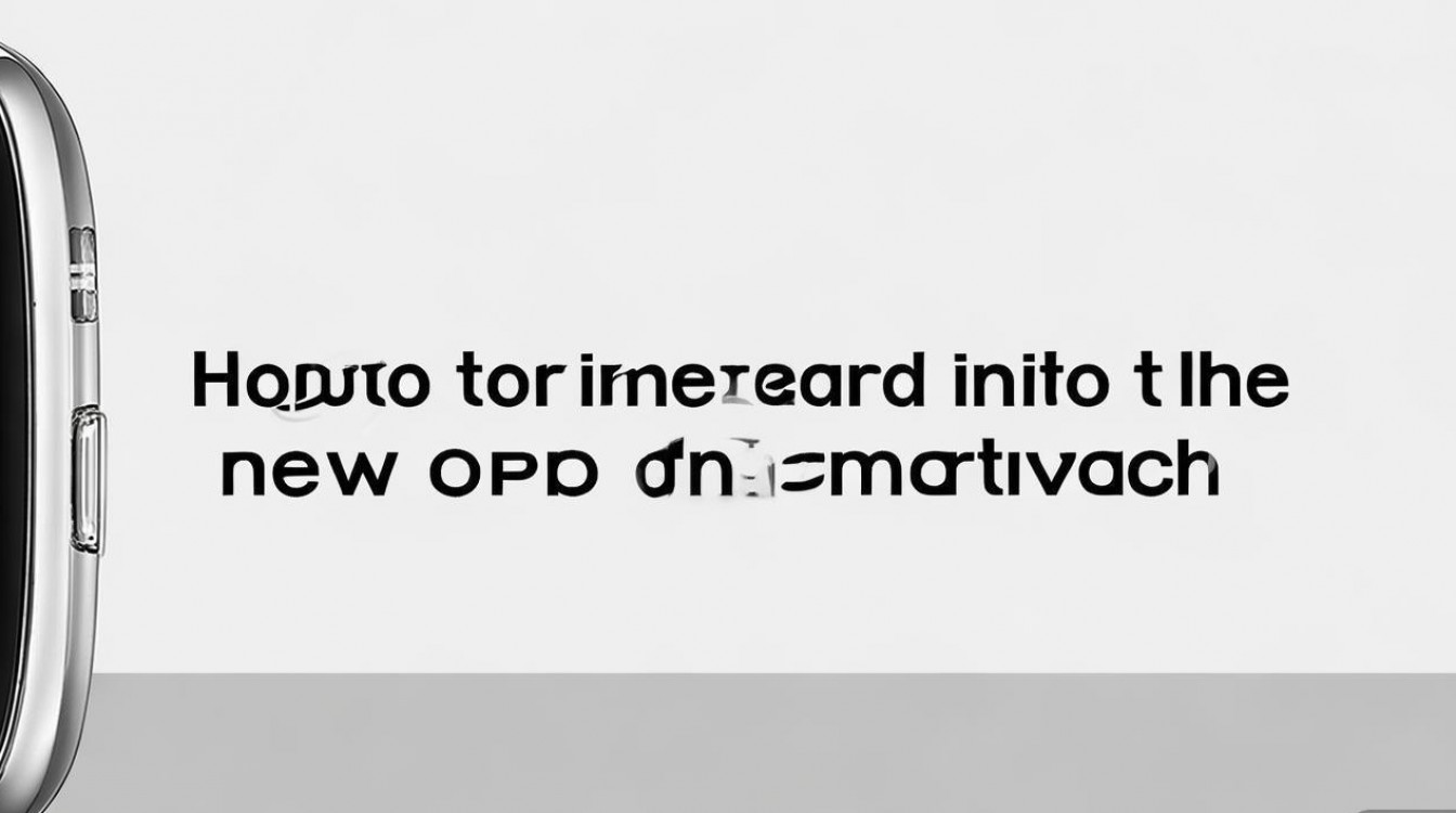 OPPO新手表插卡教程,卡槽位置与SIM卡类型怎么选?